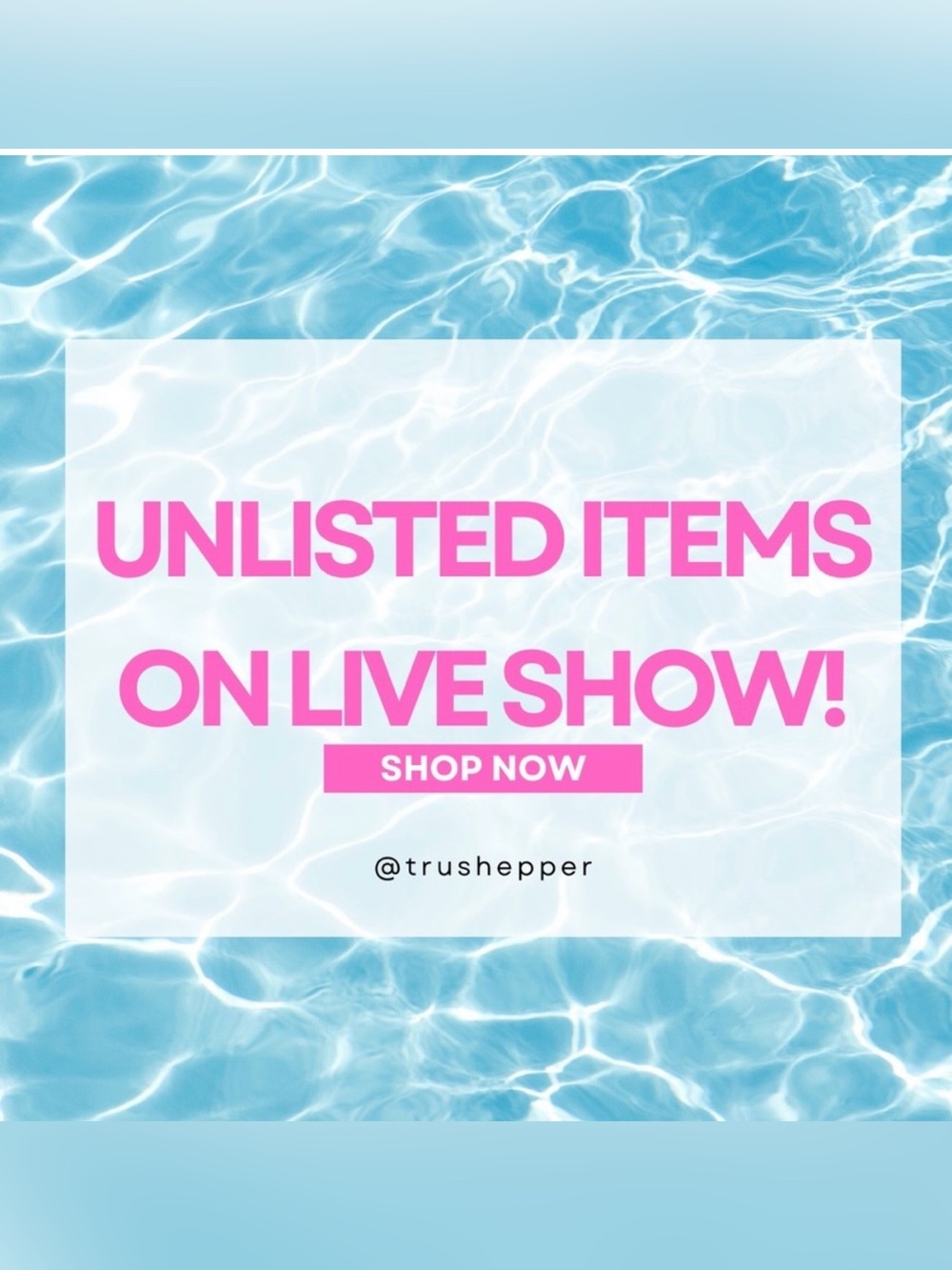 Unlisted Items 66-100 Live Show